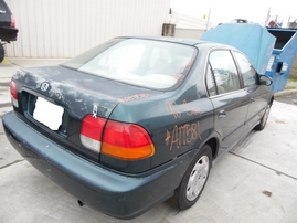 1996 HONDA CIVIC EX GREEN 4DR 1.6L VTEC AT A17581